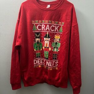 Red Nutcracker Themed Women’s Sweatshirt